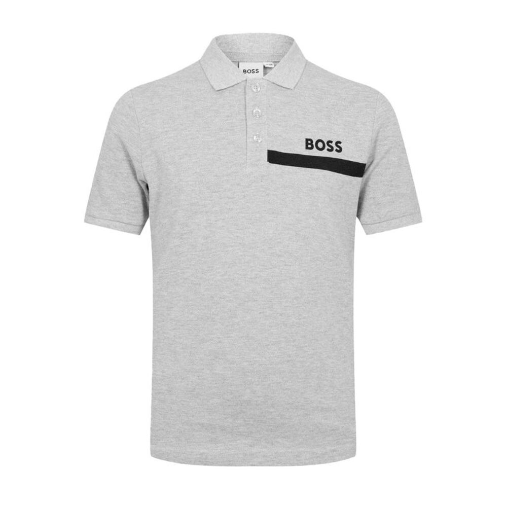 Boss Mens Regular Polo Shirt / Gray